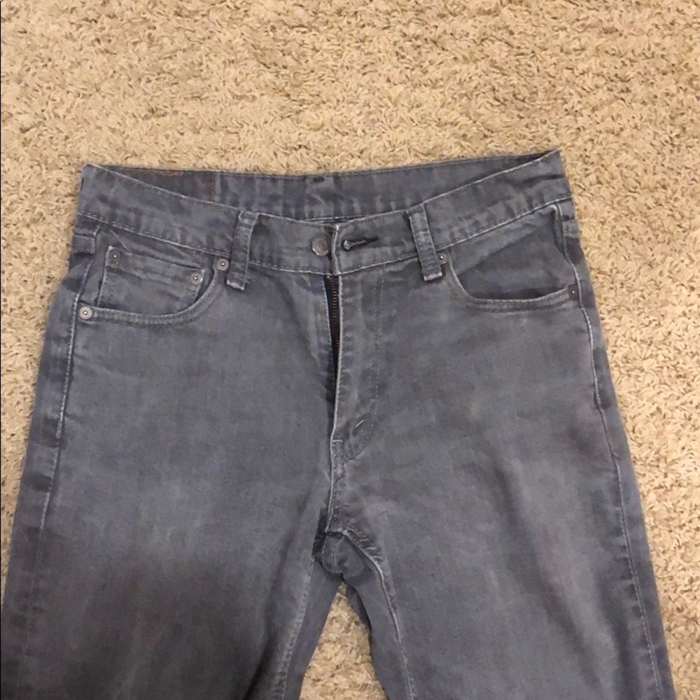Gray Levi’s 541 Athletic Fit Jeans 30x32 - Picture 2 of 5